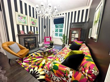 Relaxing lounge.