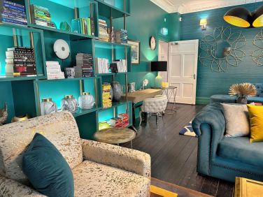 Relaxing lounge and reading room.