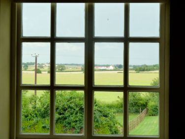 View from the mezzanine bedroom