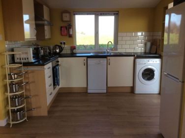 Kitchen from lounge area