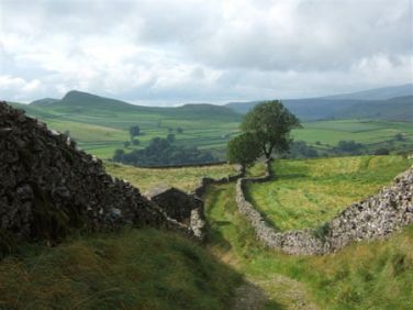 Walk from Catrigg Force into Stainforth