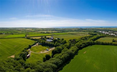 Aerial view of site