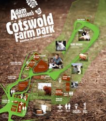 Adam Henson's Cotswold's Farm Park as featured in BBC Country File