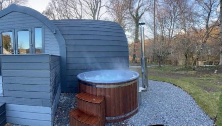 Rosevalley luxury glamping pod