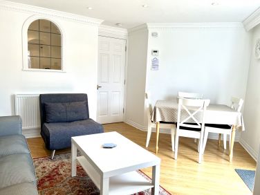 Dining table and four chairs