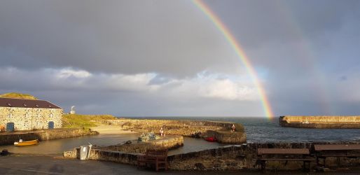 Rainbow over the Old Harbour