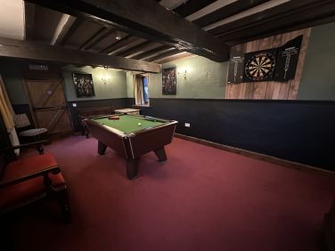 Pool table room