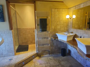His and hers wash basins for the ultimate luxury