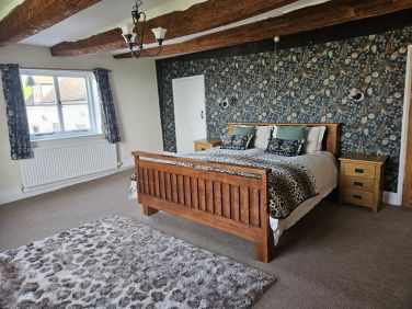 Emperor Bed with orthopedic mattress in our statement 'Big Cat Nap' Bedroom