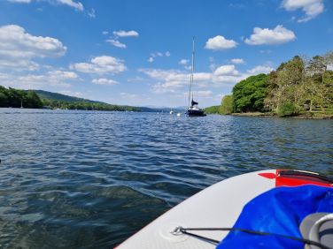Hire paddle boards or bring your own.
