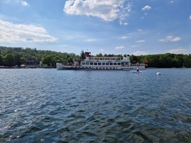 Take to the water on a boat. Windermere is the longest Lake in England.