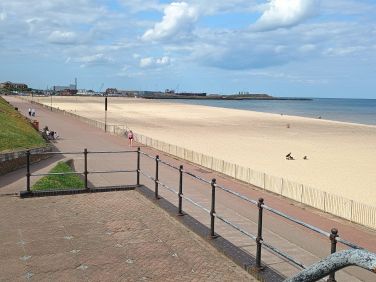 Nearby award winning Gorleston beach.