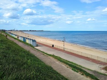 Gorleston beach.
