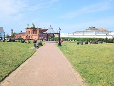 Gorleston seafront.