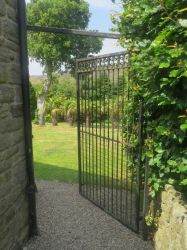 Leading to main garden
