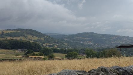 View at the top of our hill