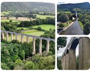 Thomas Telford Aquaduct nearby