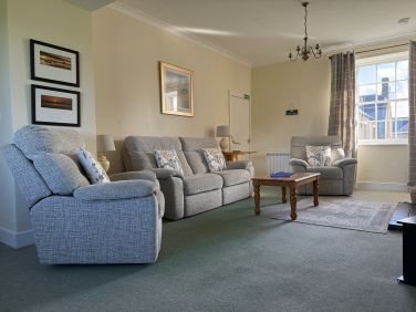 Lots of seating and plenty of room to relax