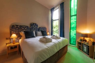 Bedroom 4. Cosy with fell view. Super king size bed, or twins