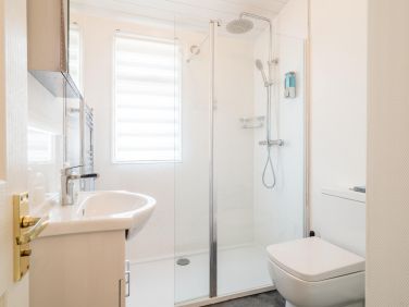 Large walk-in shower