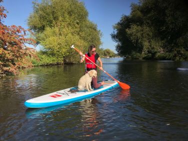 Stand Up Paddleboarding tuition is available on the park