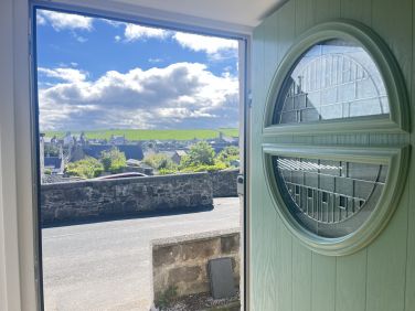 View from the front door