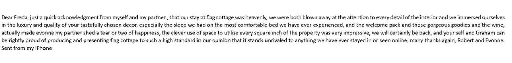 Heavenly, blown away by attention to detail