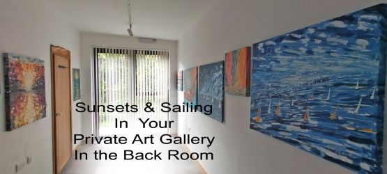 Your own private Art Gallery in the back room