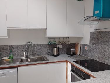 Full Kitchen with fridge freezer, oven, hob microwave and lots more