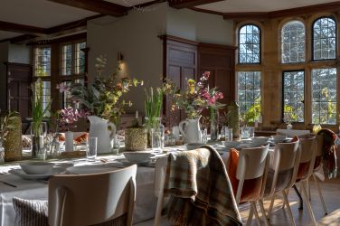 Ballroom communal dining area