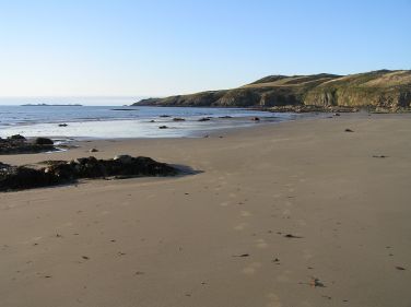 Church Bay beach, restaurant, cafe and pub are just a short walk away