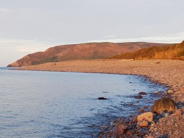 Beach towards Porlock Weir
