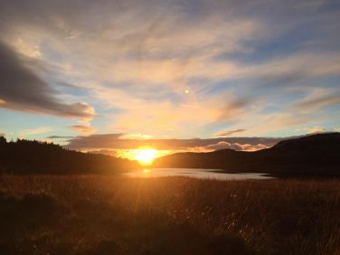 Loch Arail Sunset