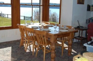 Enjoy the views from the dining table