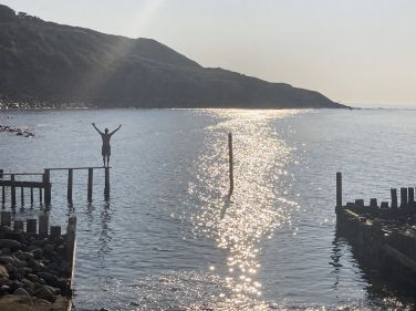 Swimming at Castlehaven