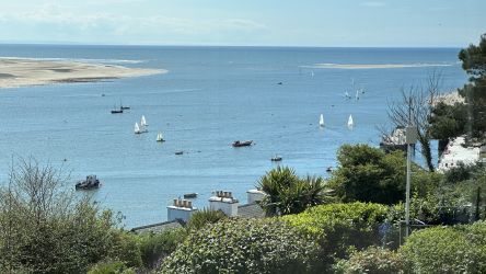 Otter - Aberdovey Hillside Village - balcony view sw