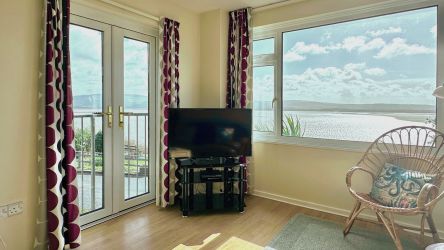 Otter - Aberdovey Hillside Village - Lounge view se