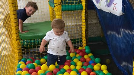Otter - Aberdovey Hillside Village "Reception Courtyard" under 8s soft play zone