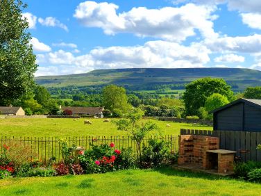 Garden - south facing, large and enclosed with beautiful views