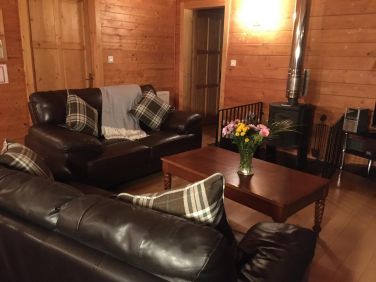 Enjoy the log burning stove