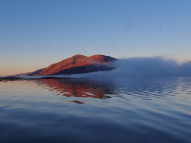 Misty mornings over Loch Linnhe