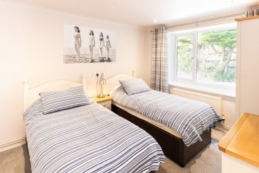 Second bedroom, featuring twin beds