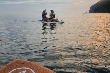 There are plenty of sheltered coves nearby - perfect for paddleboarding