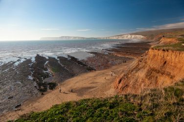 Windy Point, trekking the Isle of Wight.