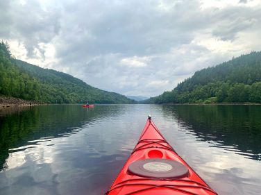 Loch Beinn a&rsquo;Mheadhoin: a kayak and canoe heaven where you can spot newly releasedl beavers.