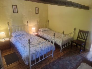 The twin room