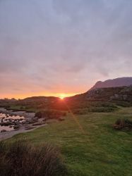 Sunset over Wasdale