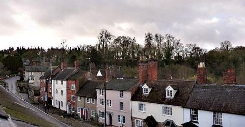 Looking form bedroom down Lower Broad Street towards Whitcliffe.