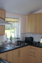 Kitchen - with everything you need to hand.