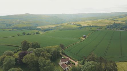 Aerial view of Croydon Lodge